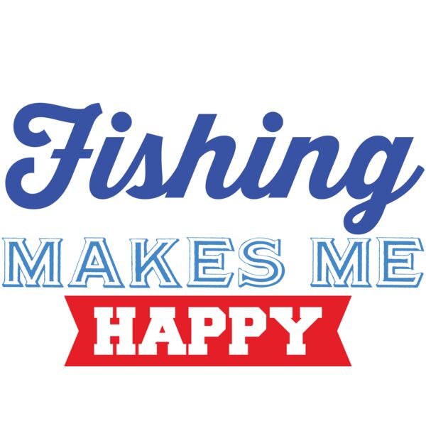 fishing makes me happy Thumbnail
