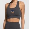 Racer Crop - Charcoal Thumbnail