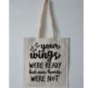 Budget Calico Tote Bag Thumbnail